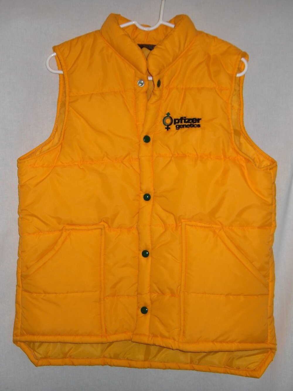 Puffer Vest, L, Measures 43" Chest, Excellent Condition!